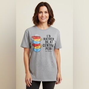 Friends, T-shirt, size, large gray